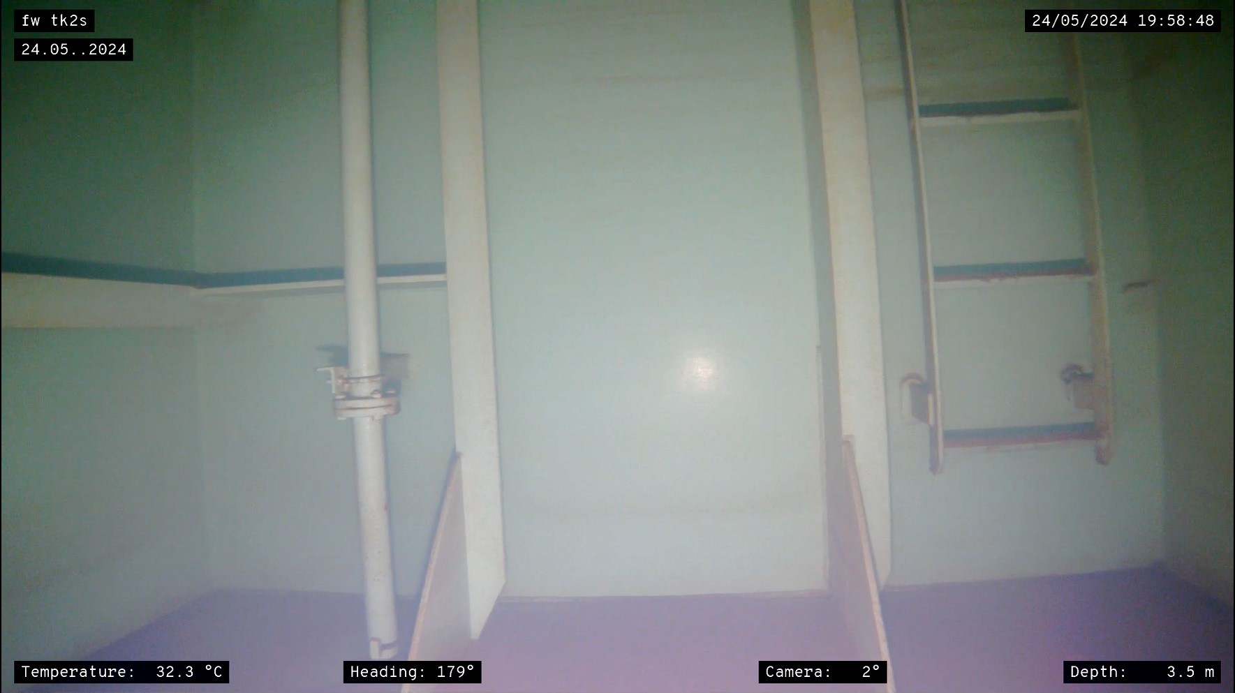 Ballast and Fresh Water Tanks Inspection